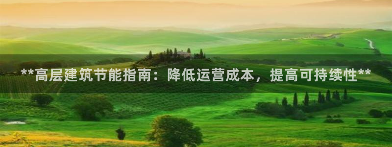 e尊国际地址：**高层建筑节能指南：降低运营成本，提高可持续性**