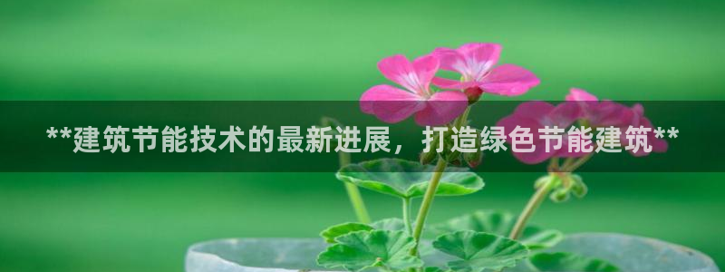 e尊国际app：**建筑节能技术的最新进展，打造绿色节能建筑**