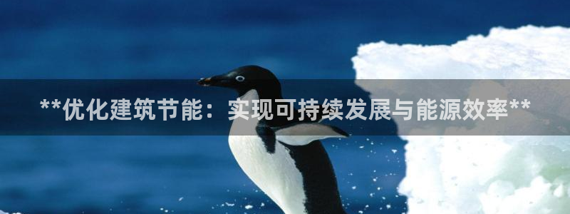 e尊国际官网app：**优化建筑节能：实现可持续发展与能源效率**