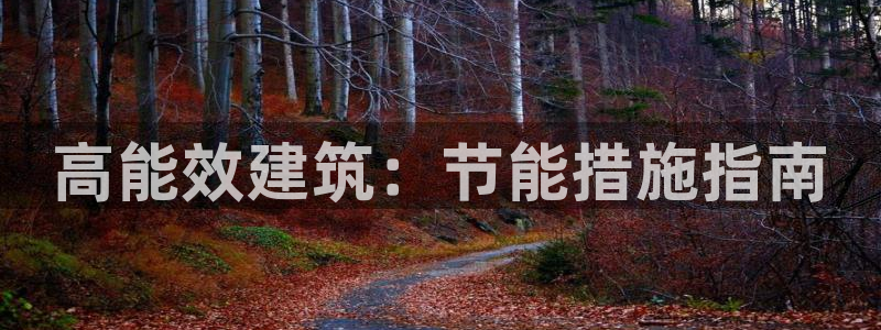 e尊国际是个黑网：高能效建筑：节能措施指南