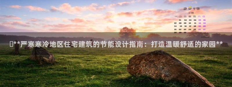 e尊体育：✅**严寒寒冷地区住宅建筑的节能设计指南：打造温暖舒适的家园**
