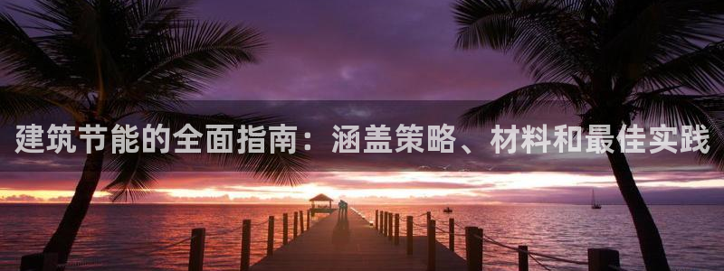 e尊国际官方网站：建筑节能的全面指南：涵盖策略、材料和最佳实践
