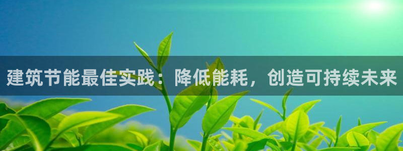 尊亿游戏国际官网：建筑节能最佳实践：降低能耗，创造可持续未来