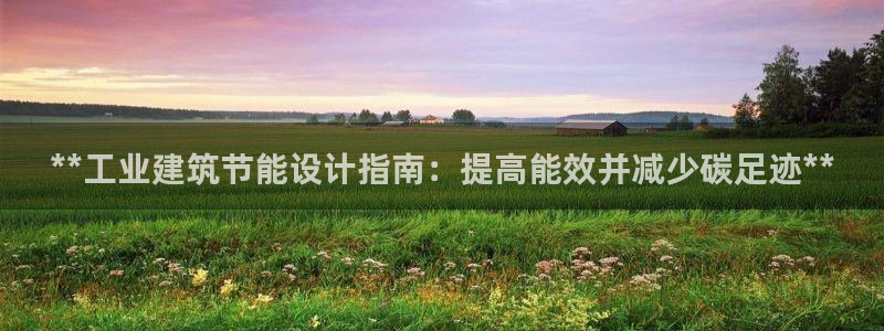 e尊国际官网app：**工业建筑节能设计指南：提高能效并减少碳足迹**