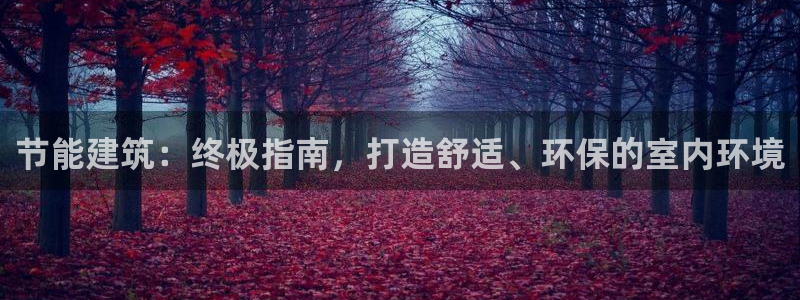 E尊国际：节能建筑：终极指南，打造舒适、环保的室内环境