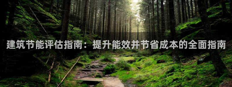 E尊国际：建筑节能评估指南：提升能效并节省成本的全面指南