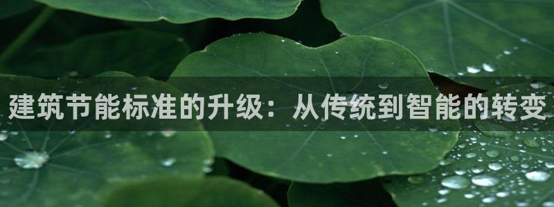e尊国际-可可计划：建筑节能标准的升级：从传统到智能的转变
