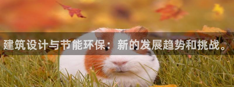 E尊国际：建筑设计与节能环保：新的发展趋势和挑战。