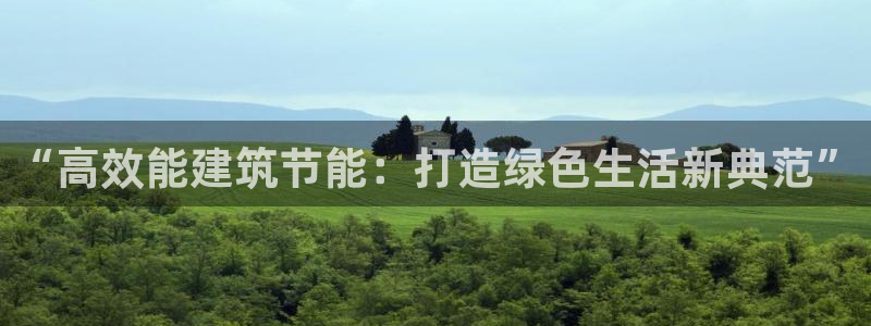 e尊国际平台：“高效能建筑节能：打造绿色生活新典范”