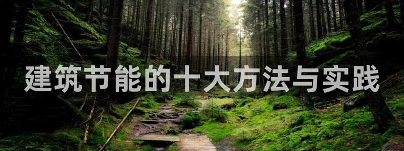 e尊电竞：建筑节能的十大方法与实践